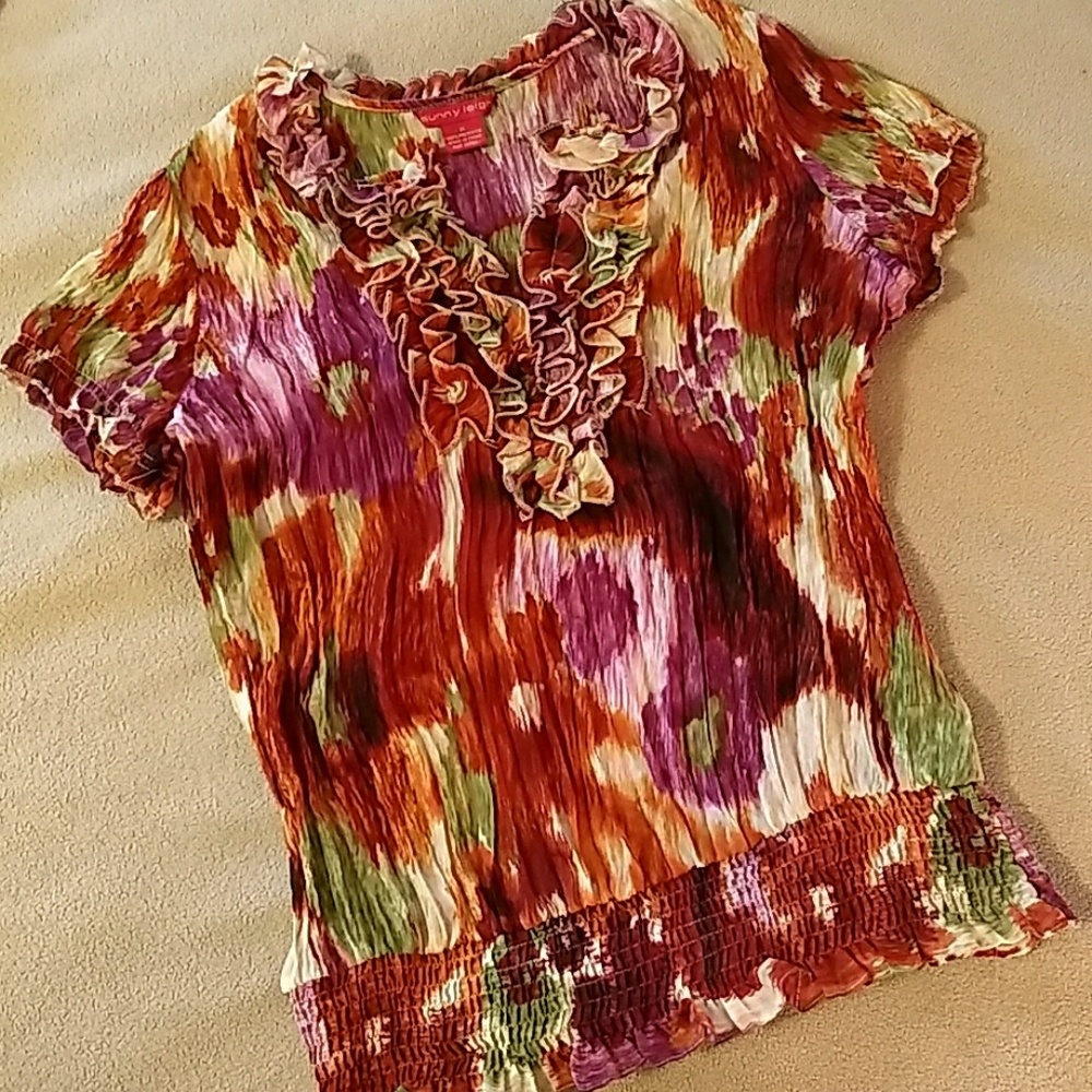 Ruffled Blouse